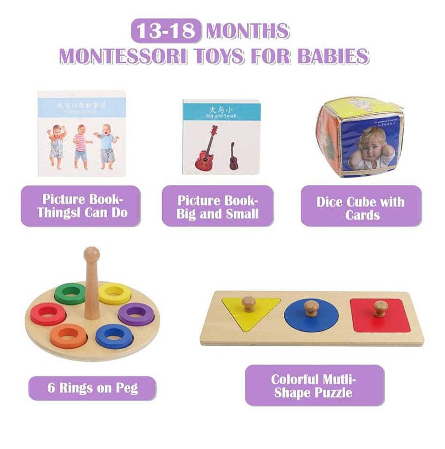 Montessori Educational Kit 13-18 mos.