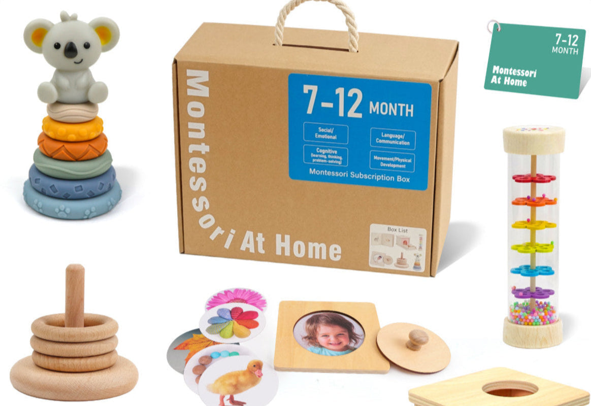 Montessori Educational Kit 7-12 mos.